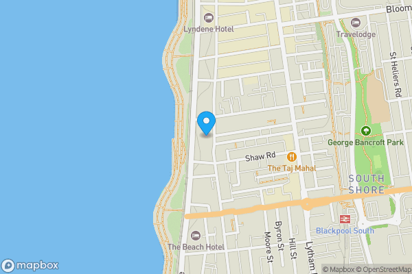 Map location for Athol Hotel, 383-385, Blackpool, Lancashire, FY1 6BH