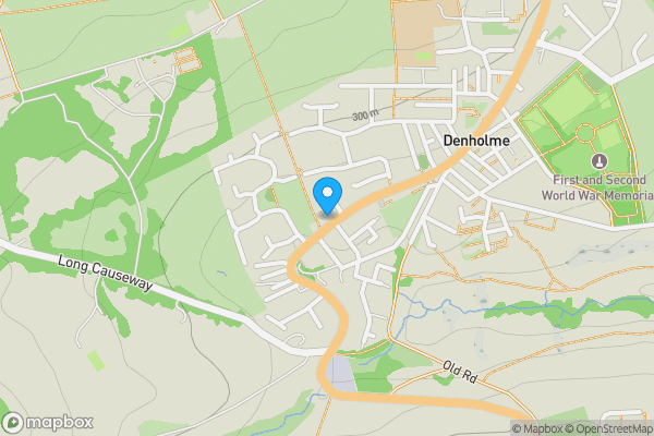 Map location for 3 Old Clock Mill Court, Denholme, Bradford, West Yorkshire, BD13 4FG