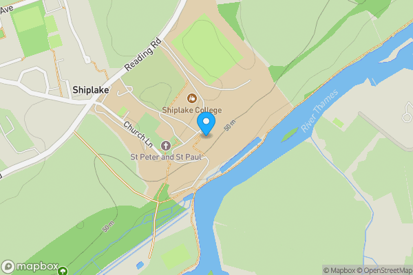 Map location for Hallsmead Ait, Shiplake, Henley on Thames, Berkshire, RG9 4BW