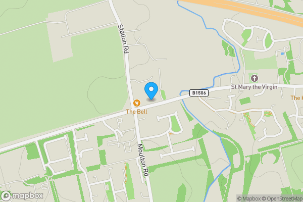 Map location for The Bell Inn, Newmarket Road, Kennett, Newmarket CB8 7PP