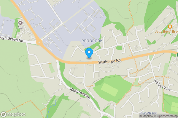 Map location for 29 Wilthorpe Road, Barnsley, South Yorkshire, S75 1JA