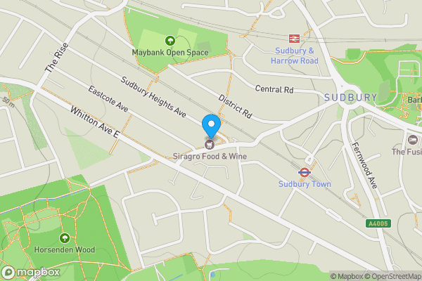 Map location for 6A Odeon Parade, Allendale Road, Greenford, Middlesex, UB6 0RS