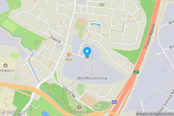 Map location for Club Court, Club Street, Bamber Bridge, Preston, Lancashire, PR5 6FN