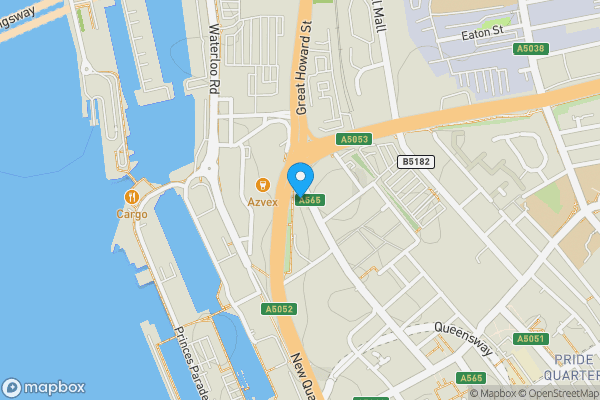 Map location for Apt 1901 Beetham Tower, 111 Old Hall Street, Liverpool L3 9BE