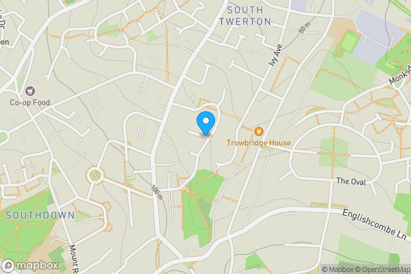 Map location for Hillcrest Drive, BATH, BA2 1HE