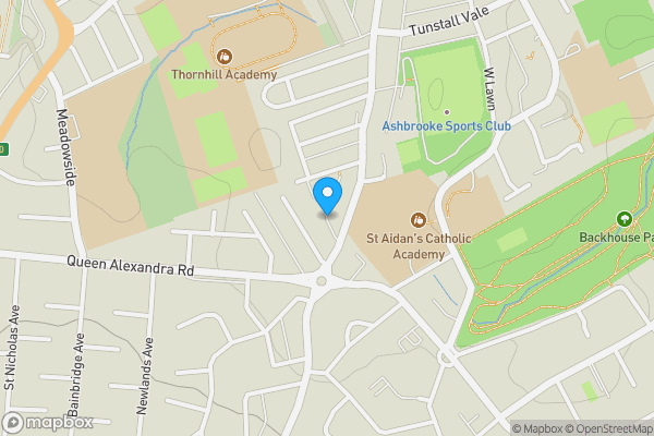 Map location for Belle Vue Crescent, SUNDERLAND, Tyne and Wear, SR2 7SH