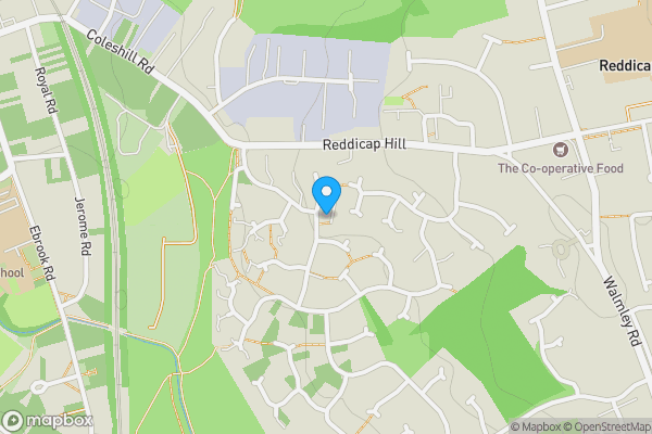 Map location for 35 Far Highfield, Sutton Coldfield, West Midlands, B76 1BN