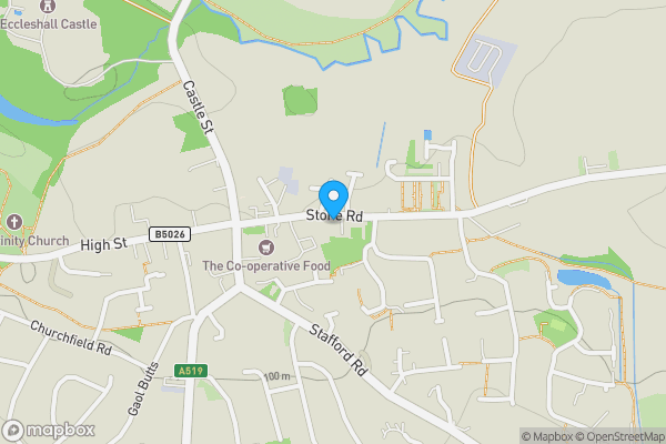 St21 Postcode Map Pershall, Lodge, Stafford, ST21 6DN