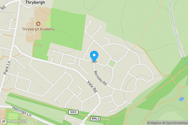 Map location for St. Leonards Avenue, Rotherham, South Yorkshire, S65 4DT