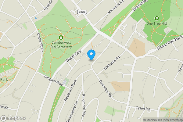 Map location for Flat 10, 42 Canonbie Road, London, SE23 3AP