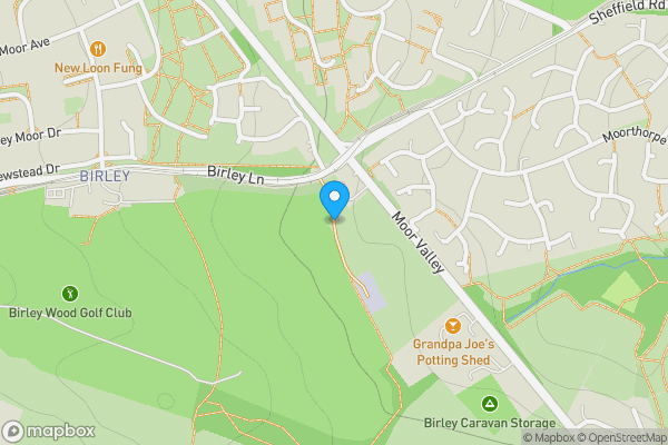 Map location for Residential Ground Rent Portfolio, Rotherham & Sheffield