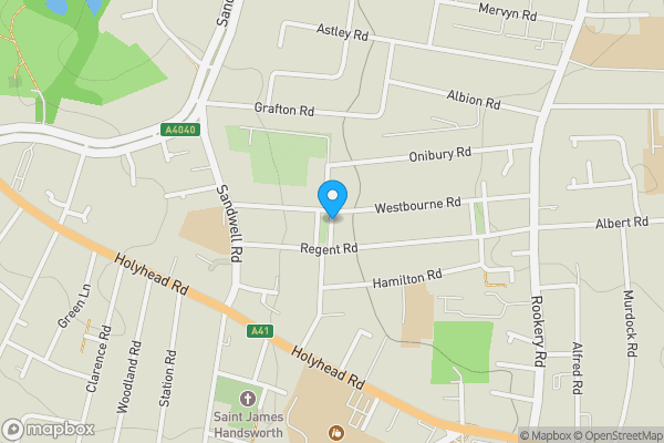 Map location for Farcroft Avenue, Birmingham, West Midlands, B21 8AG