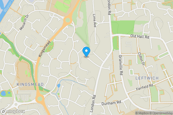 Map location for Graingers Road, Northwich, Cheshire, CW9 8EJ