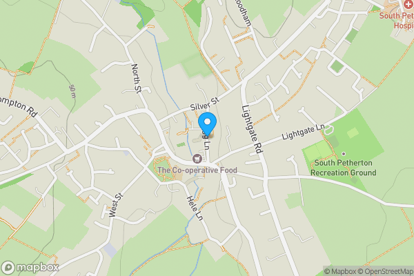 Map location for Prigg Lane, South Petherton, Somerset, TA13 5BX