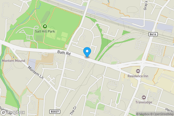 Map location for Flat 40 Centrika, Bath Road, Slough, Buckinghamshire, SL1 3SL