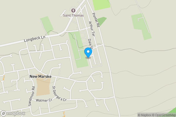 Map location for West Terrace, New Marske , TS11 8HB