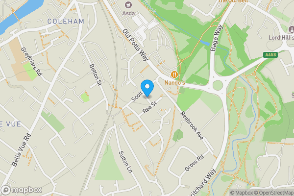 Map location for Spa Street, SHREWSBURY, Shropshire, SY3 7PU