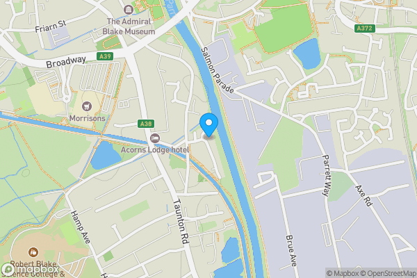 Map location for Apartment 2, 9 Manley Gardens, Bridgwater, Somerset, TA6 3EF