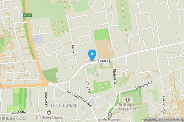 Map location for 29B Marton Road, Bridlington, East Yorkshire, YO16 7AQ