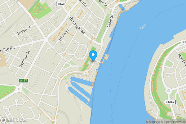 Map location for Duke Street, North Shields, NE29 6HB