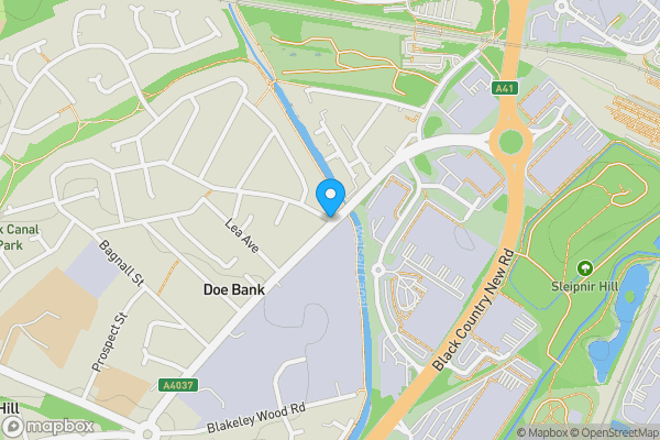 Map location for Willingsworth Road, Wednesbury, West Midlands, WS10 7JU