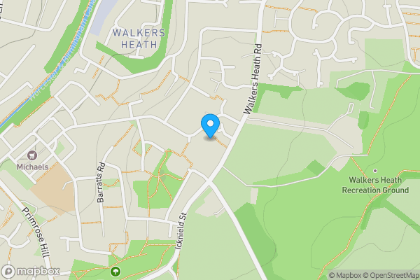Map location for 18 Hillmeads Road, Kings Norton, Birmingham, B38 9NB