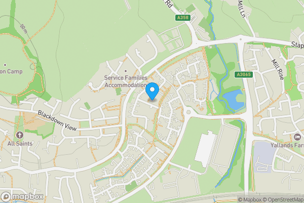 Map location for 61 Dragon Rise, Norton Fitzwarren, TA2 6FA