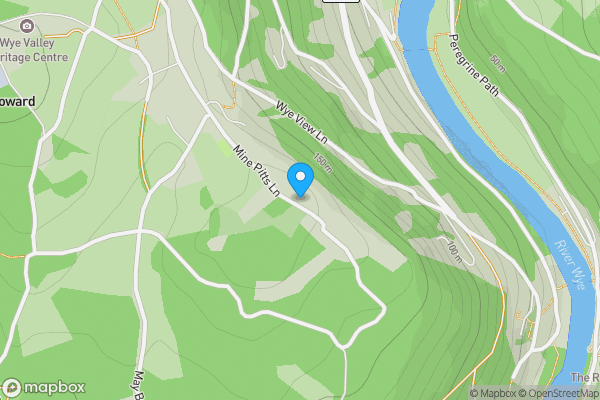 Map location for Land adjacent to Hill Top Farm, Doward, HR9 6DY , Doward, Herefordshire, HR9 6DY