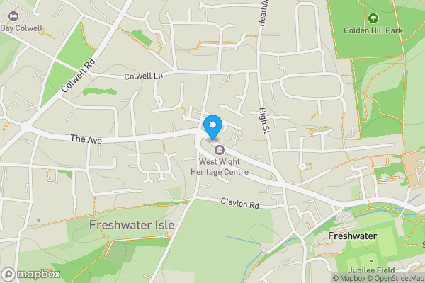 Map location for Fuoco Pizza, Avenue Road, Freshwater, Isle of Wight, PO40 9UT