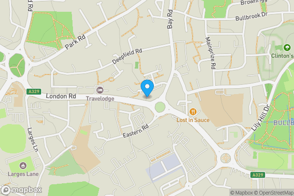 Map location for 27 The Braccans, London Road, Bracknell, RG12 2GR