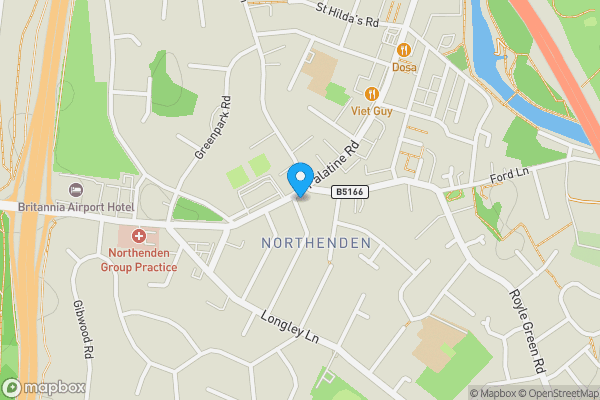 Map location for Hatro House 397, 399, 401 Palatine Road, Manchester, Greater Manchester, M22