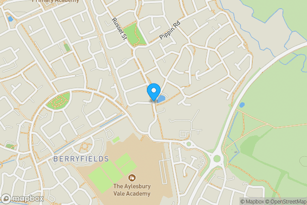 Map location for Land At Collington Road, Aylesbury, Buckinghamshire, HP18 0HR