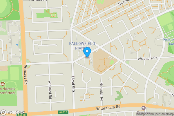 Map location for Apartment 4, 2 Copper Place, Manchester, M14 7FZ