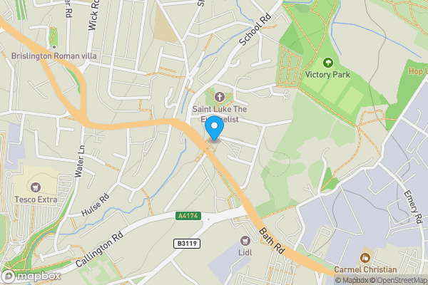 Map location for 21 Brislington Hill, Brislington, Bristol BS4 5BE