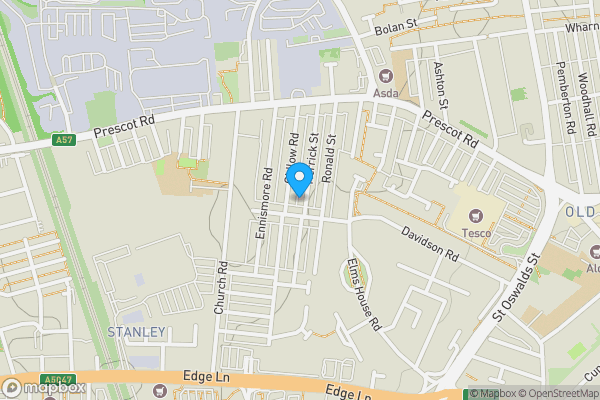Map location for 86 Herrick Street, Liverpool, Merseyside, L13 2AQ L13 2AQ