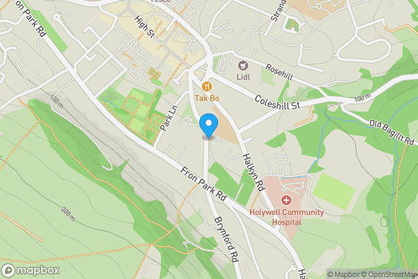 Map location for 31 Brynford Street, Holywell, CH8 7RD