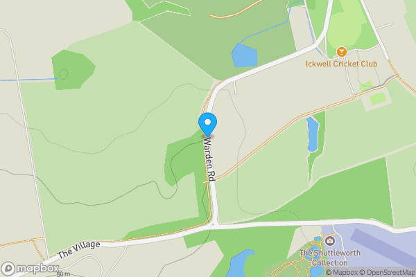 Map location for Warden Road, Biggleswade, Bedfordshire, SG18 9EL