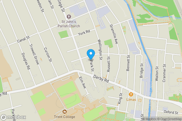 Map location for Park Street, Derbyshire, NG10 4NA