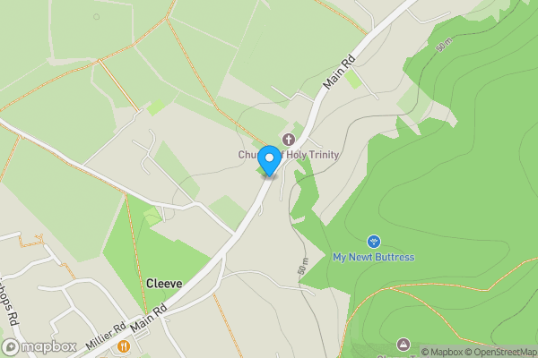 Map location for Main Road, Cleeve, BS49