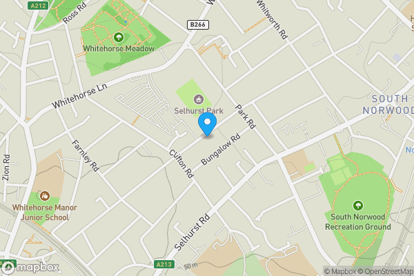 Map location for 188 Holmesdale Road, South Norwood, London SE25 6PT