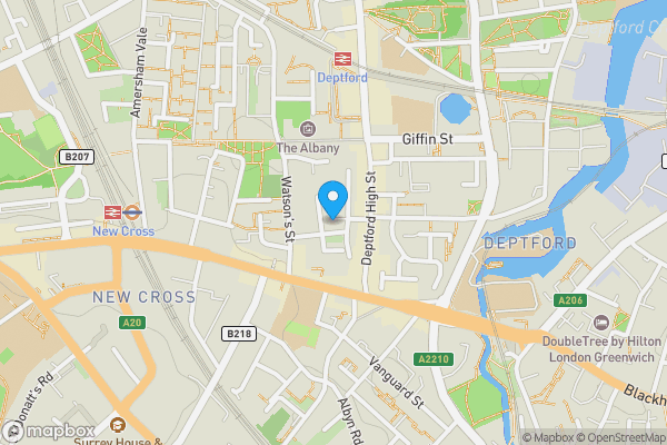 Map location for 18 Comet Street, London, SE8 4AN