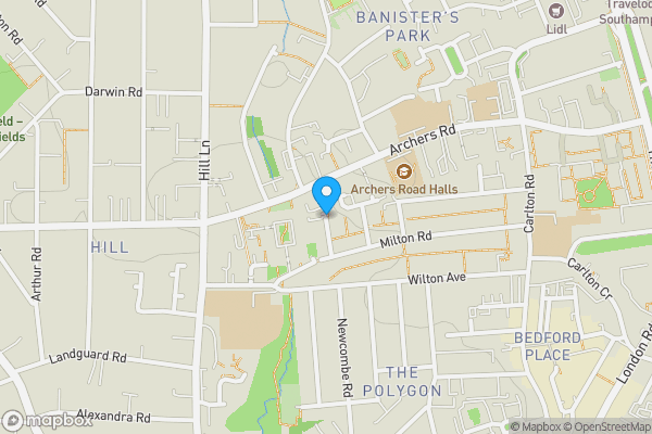 Map location for Burton Road, Southampton, Hampshire, SO15 2HZ