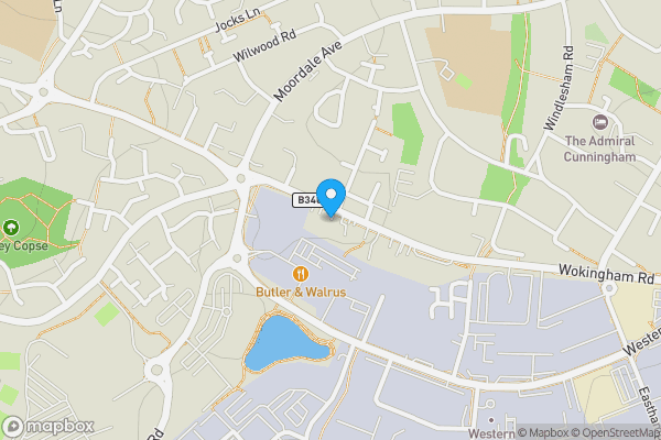 Map location for Elizabeth House Hotel, Wokingham Road, Bracknell, Berkshire, RG42 1PB