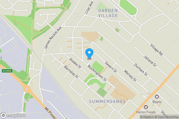 Map location for 7 Berkshire Street, Hull, HU8 8TJ