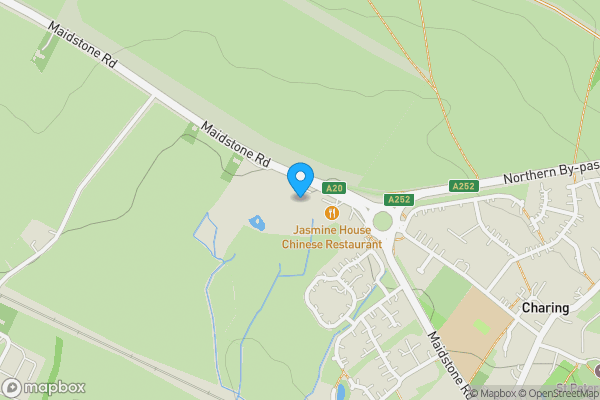 Map location for King Arthurs Court, Maidstone Road, Ashford, Charing, Kent, TN27 0JS