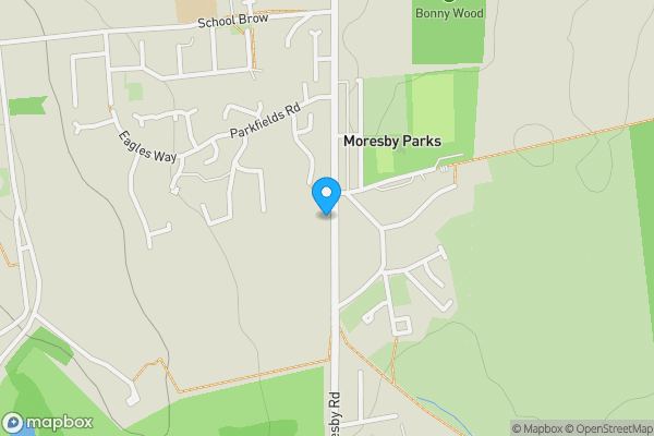Map location for St. Marks Methodist Church, Moresby Parks, Whitehaven, Cumbria CA28 8XG