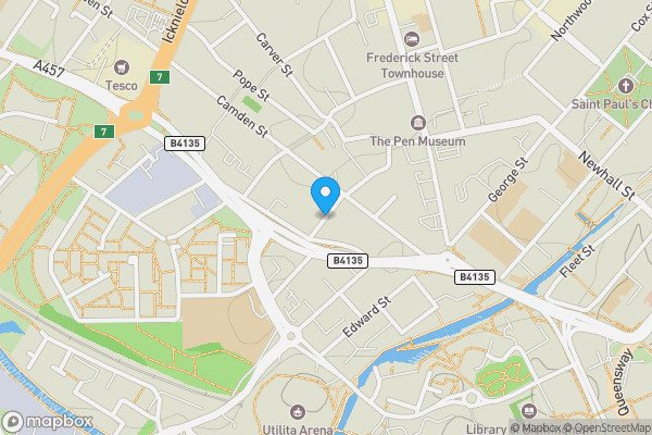 Map location for Arthur Place, BIRMINGHAM, West Midlands, B1 3DB
