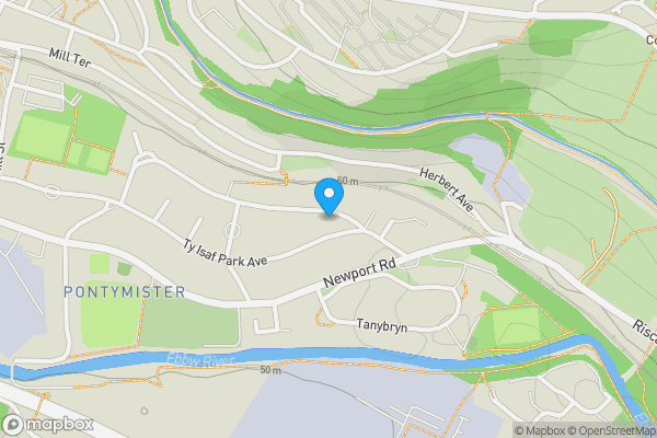 Map location for 85 Ty Isaf Park Road, Risca, Newport, Gwent, NP11 6NH