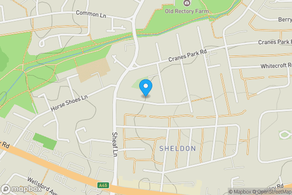 Map location for 30 Mardon Road, Birmingham, West Midlands B26 3EX