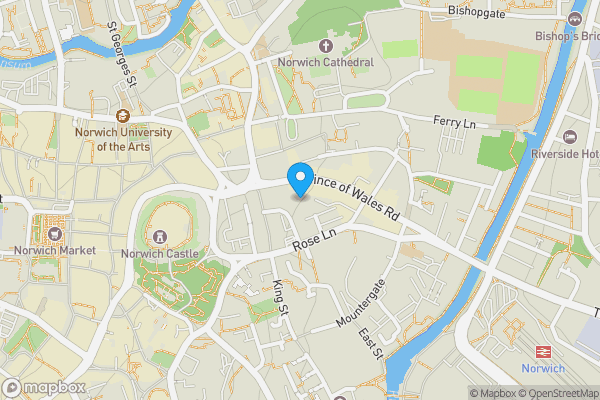 Map location for 29 Maidstone Road, Norwich, NR1 1EA